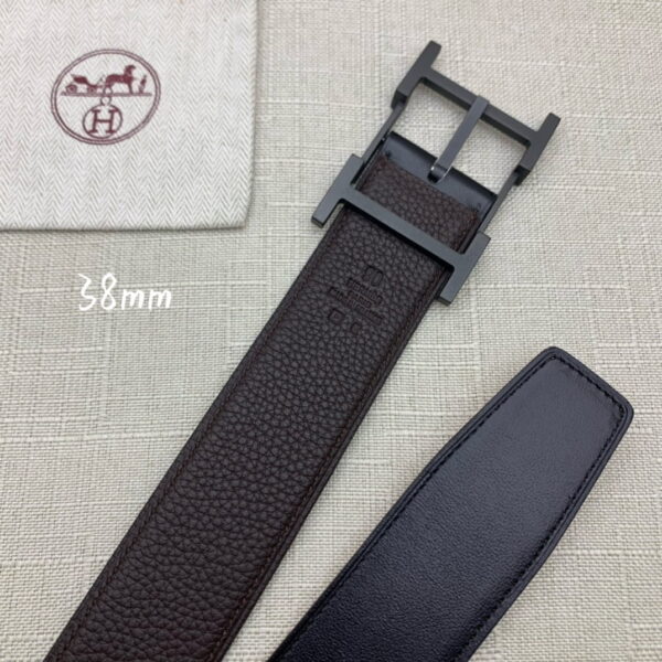 1:1 Replica Hermes H Belt Buckle & Reversible Black For Women, Women Belt