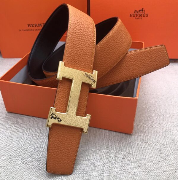 1:1 Replica Hermes H Belt Buckle & Reversible Brown For Women, Women Belt