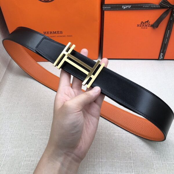 1:1 Replica Hermes H Belt Buckle & Reversible Brown For Women, Women Belt