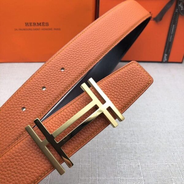 1:1 Replica Hermes H Belt Buckle & Reversible Brown For Women, Women Belt