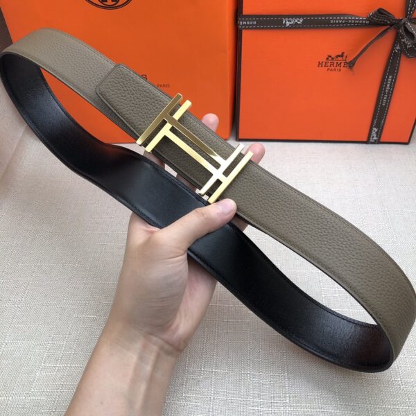 1:1 Replica Hermes H Belt Buckle & Reversible Brown For Women, Women Belt