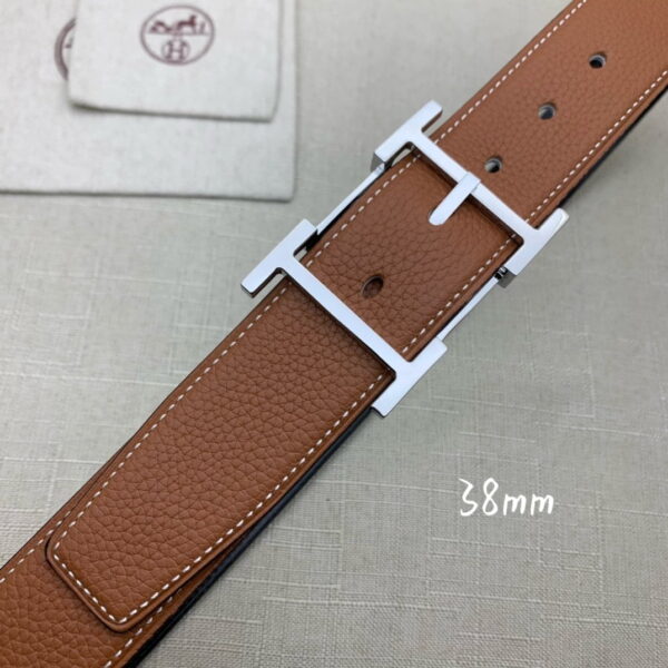 1:1 Replica Hermes H Belt Buckle & Reversible Brown For Women, Women Belt