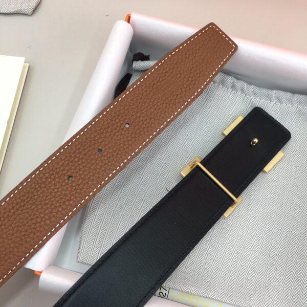 1:1 Replica Hermes H Belt Buckle & Reversible Brown For Women, Women Belt