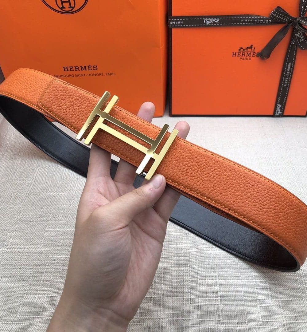 1:1 Replica Hermes H Belt Buckle & Reversible Brown For Women, Women Belt