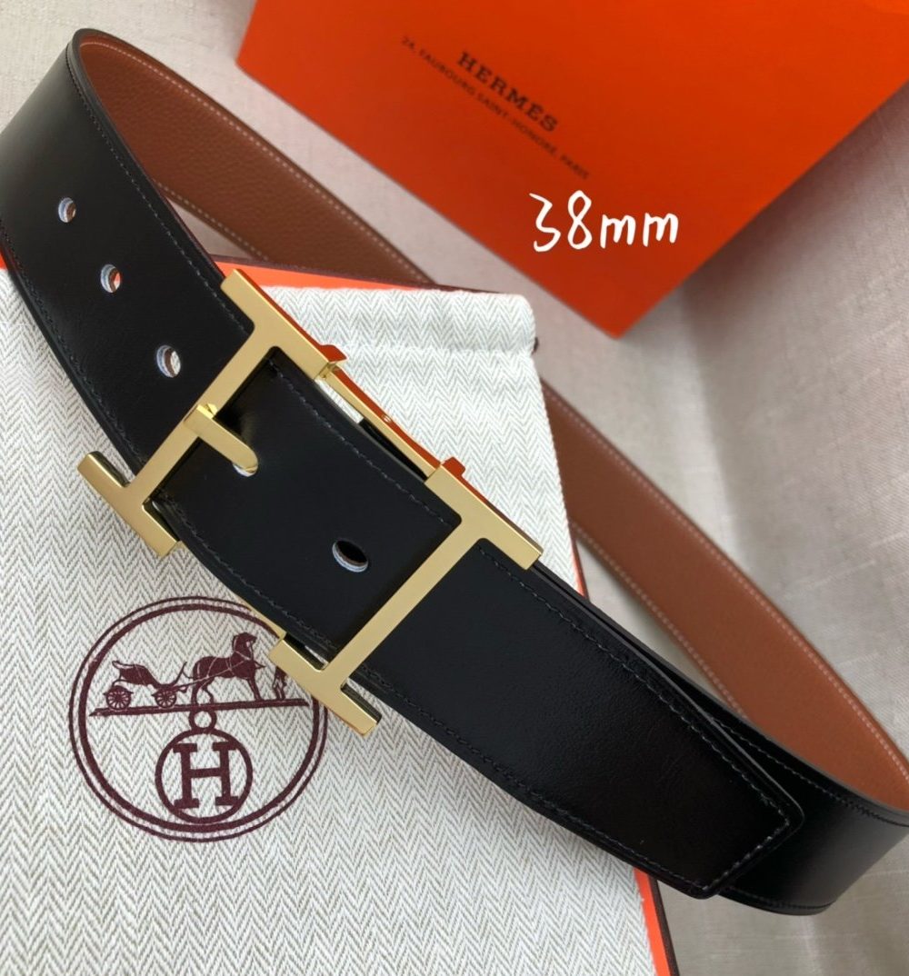 1:1 Replica Hermes H Belt Buckle & Reversible Brown For Women, Women Belt
