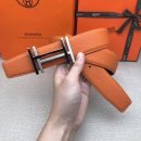 1:1 Replica Hermes H Belt Buckle & Reversible Brown For Women, Women Belt