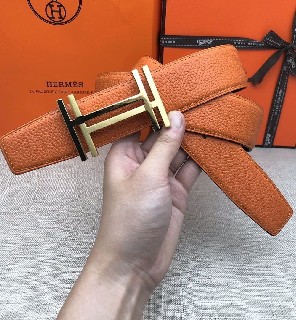 1:1 Replica Hermes H Belt Buckle & Reversible Brown For Women, Women Belt