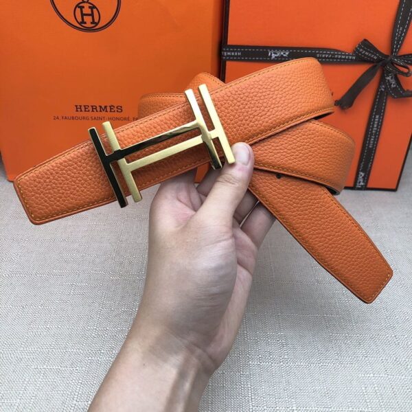 1:1 Replica Hermes H Belt Buckle & Reversible Brown For Women, Women Belt
