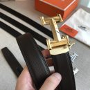 1:1 Replica Hermes H Belt Buckle & Reversible Strap Black For Women, Women Belt