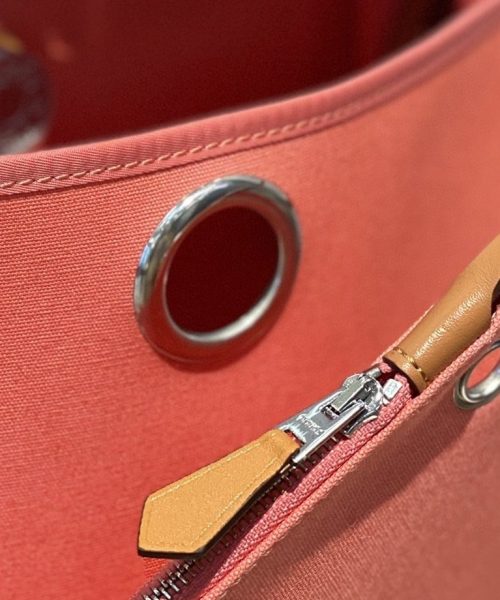 1:1 Replica Hermes Herbag Zip Bag Pink, Silver Toned Hardware Bag For Women, Women's Handbags, Shoulder Bags 12.2in/31cm