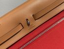 1:1 Replica Hermes Herbag Zip Bag Red, Silver Toned Hardware Bag For Women, Women's Handbags, Shoulder Bags 12.2in/31cm