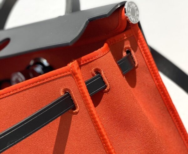 1:1 Replica Hermes Herbag Zip Bag Red, Silver Toned Hardware Bag For Women, Women's Handbags, Shoulder Bags 12.2in/31cm