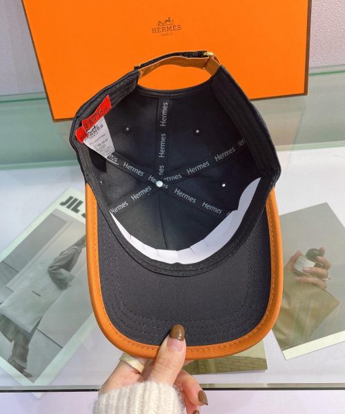Hermes Horse Cap Black Hermes Cap