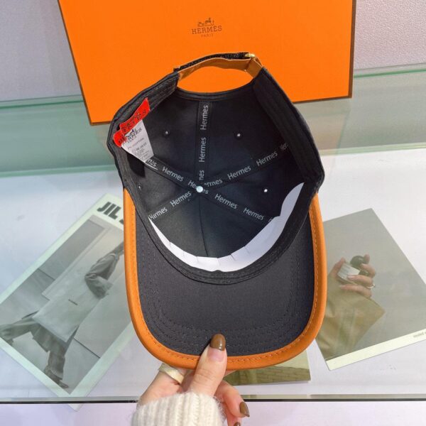 Hermes Horse Cap Black Hermes Cap