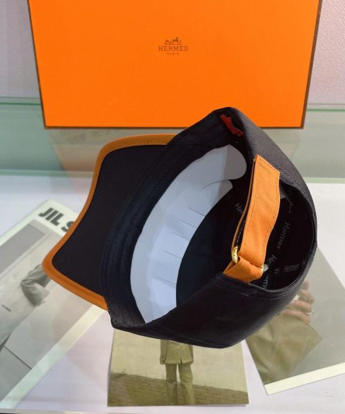 Hermes Horse Cap Black Hermes Cap