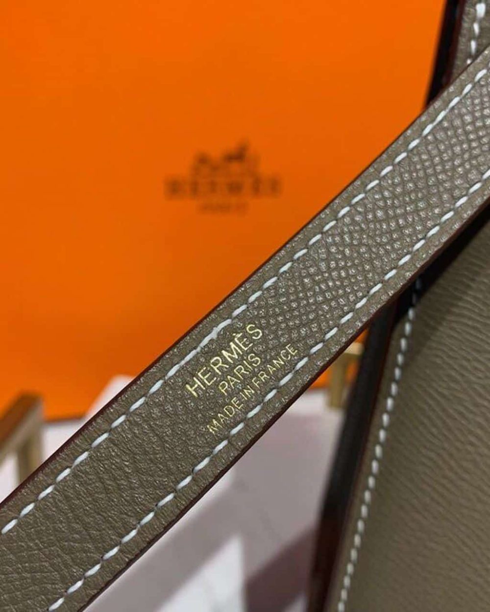 1:1 Replica Hermes Kelly 25 Sellier Epsom Etoupe Bag For Women, Women's Handbags, Shoulder Bags 10in/25cm