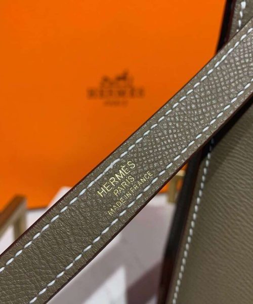 1:1 Replica Hermes Kelly 25 Sellier Epsom Etoupe Bag For Women, Women's Handbags, Shoulder Bags 10in/25cm