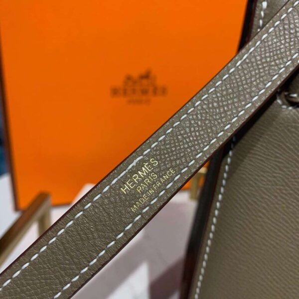 1:1 Replica Hermes Kelly 25 Sellier Epsom Etoupe Bag For Women, Women's Handbags, Shoulder Bags 10in/25cm