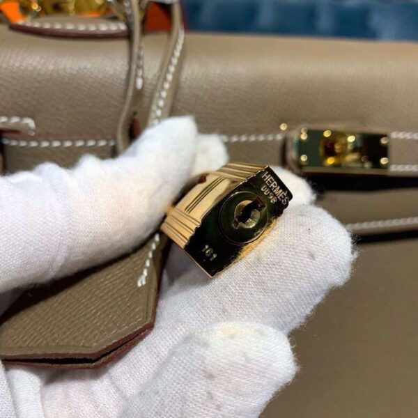 1:1 Replica Hermes Kelly 25 Sellier Epsom Etoupe Bag For Women, Women's Handbags, Shoulder Bags 10in/25cm