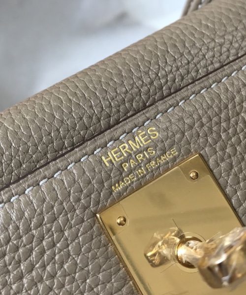 1:1 Replica Hermes Kelly 28 Etoupe Togo Bag For Women, Women's Handbags, Shoulder Bags 11in/28cm