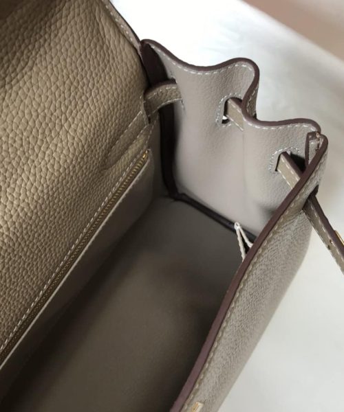 1:1 Replica Hermes Kelly 28 Etoupe Togo Bag For Women, Women's Handbags, Shoulder Bags 11in/28cm