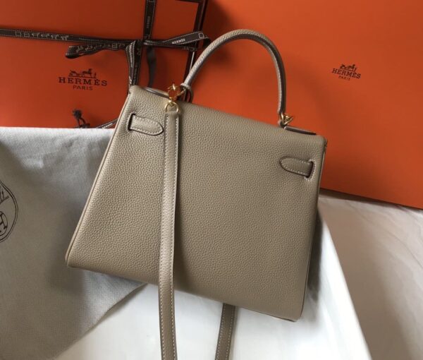 1:1 Replica Hermes Kelly 28 Etoupe Togo Bag For Women, Women's Handbags, Shoulder Bags 11in/28cm