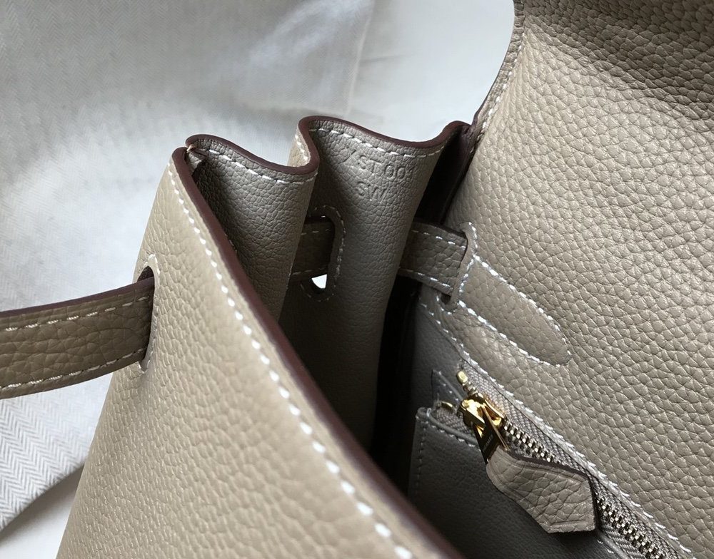 1:1 Replica Hermes Kelly 28 Etoupe Togo Bag For Women, Women's Handbags, Shoulder Bags 11in/28cm