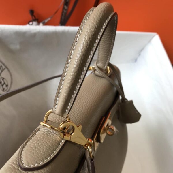 1:1 Replica Hermes Kelly 28 Etoupe Togo Bag For Women, Women's Handbags, Shoulder Bags 11in/28cm