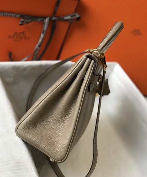 1:1 Replica Hermes Kelly 28 Etoupe Togo Bag For Women, Women's Handbags, Shoulder Bags 11in/28cm