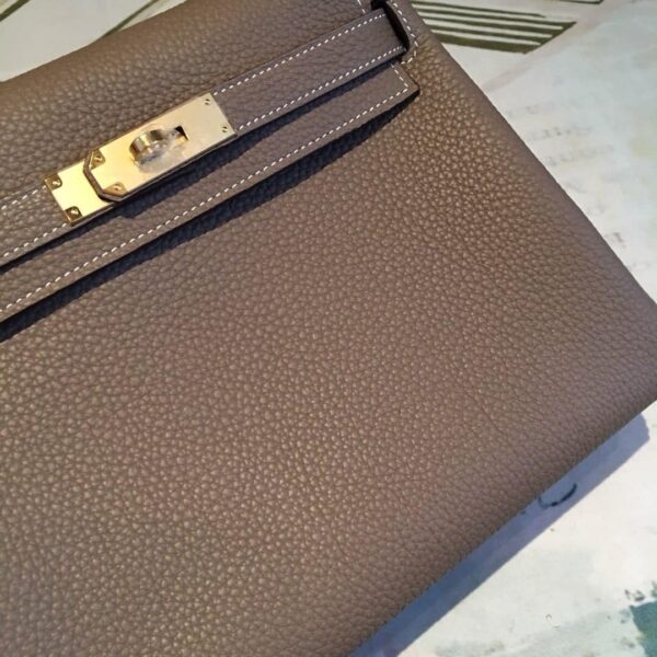 1:1 Replica Hermes Kelly 28 Greige Bag With Gold Toned Harware For Women, Women's Handbags, Shoulder Bags 11in/28cm