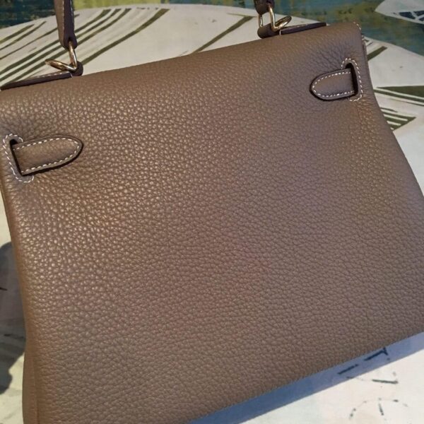 1:1 Replica Hermes Kelly 28 Greige Bag With Gold Toned Harware For Women, Women's Handbags, Shoulder Bags 11in/28cm
