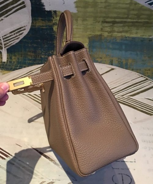 1:1 Replica Hermes Kelly 28 Greige Bag With Gold Toned Harware For Women, Women's Handbags, Shoulder Bags 11in/28cm