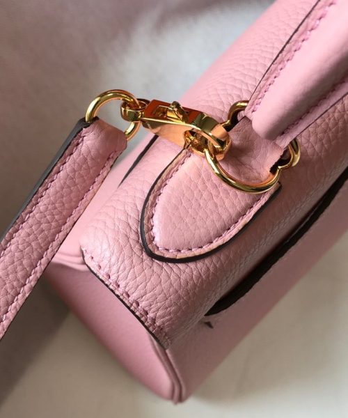 1:1 Replica Hermes Kelly 28cm Bubblegum Pink Togo Bag For Women, Women's Handbags, Shoulder Bags 11in/28cm