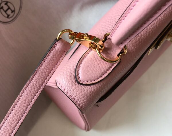 1:1 Replica Hermes Kelly 28cm Bubblegum Pink Togo Bag For Women, Women's Handbags, Shoulder Bags 11in/28cm