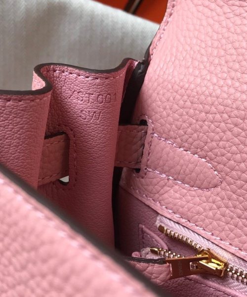 1:1 Replica Hermes Kelly 28cm Bubblegum Pink Togo Bag For Women, Women's Handbags, Shoulder Bags 11in/28cm