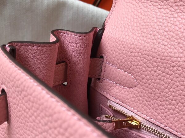 1:1 Replica Hermes Kelly 28cm Bubblegum Pink Togo Bag For Women, Women's Handbags, Shoulder Bags 11in/28cm