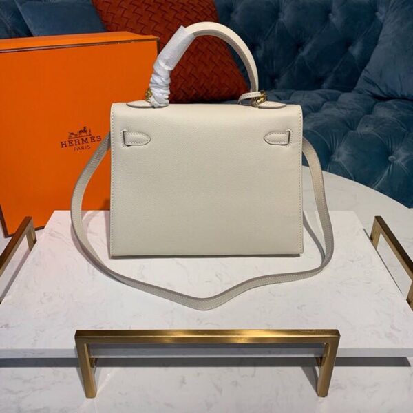 1:1 Replica Hermes Kelly Craie For Women Gold Toned Hardware 10in/25cm