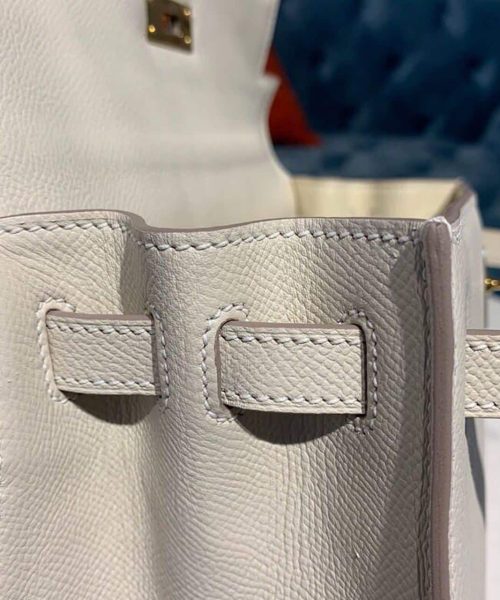 1:1 Replica Hermes Kelly Craie For Women Gold Toned Hardware 10in/25cm