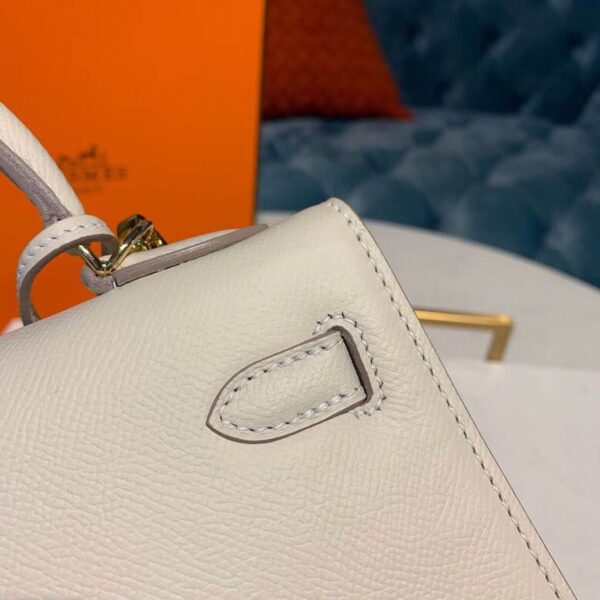 1:1 Replica Hermes Kelly Craie For Women Gold Toned Hardware 10in/25cm