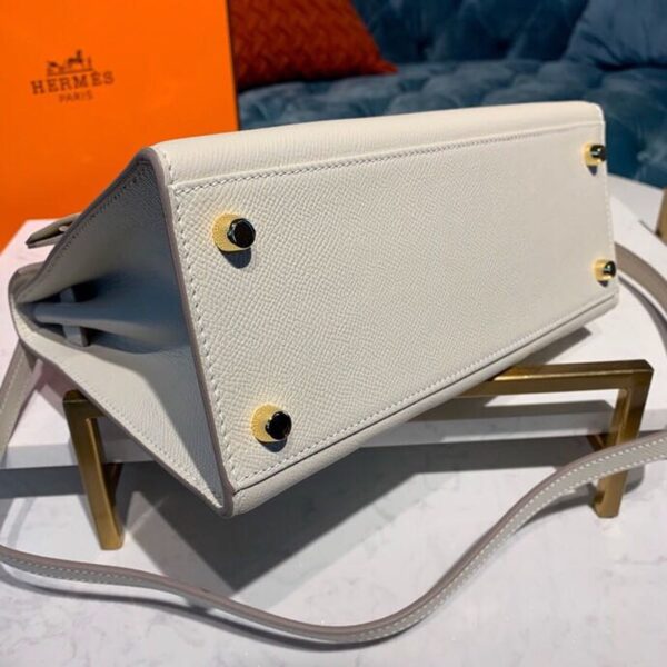 1:1 Replica Hermes Kelly Craie For Women Gold Toned Hardware 10in/25cm