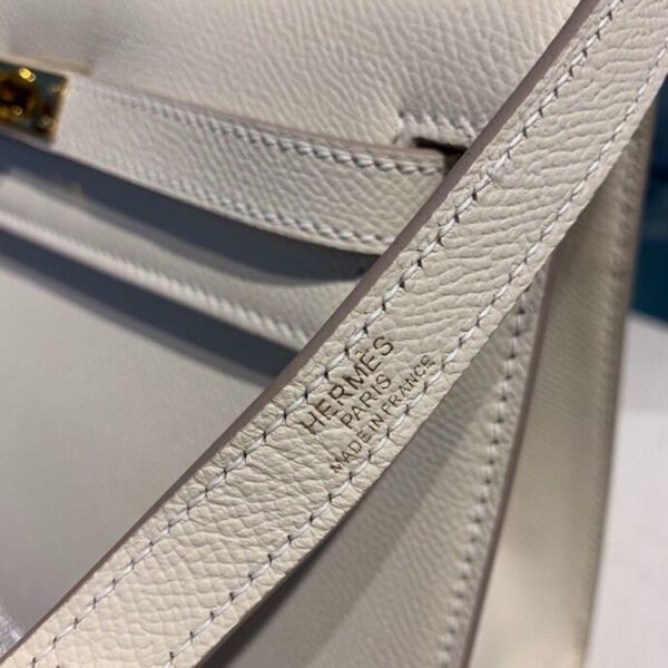 1:1 Replica Hermes Kelly Craie For Women Gold Toned Hardware 10in/25cm