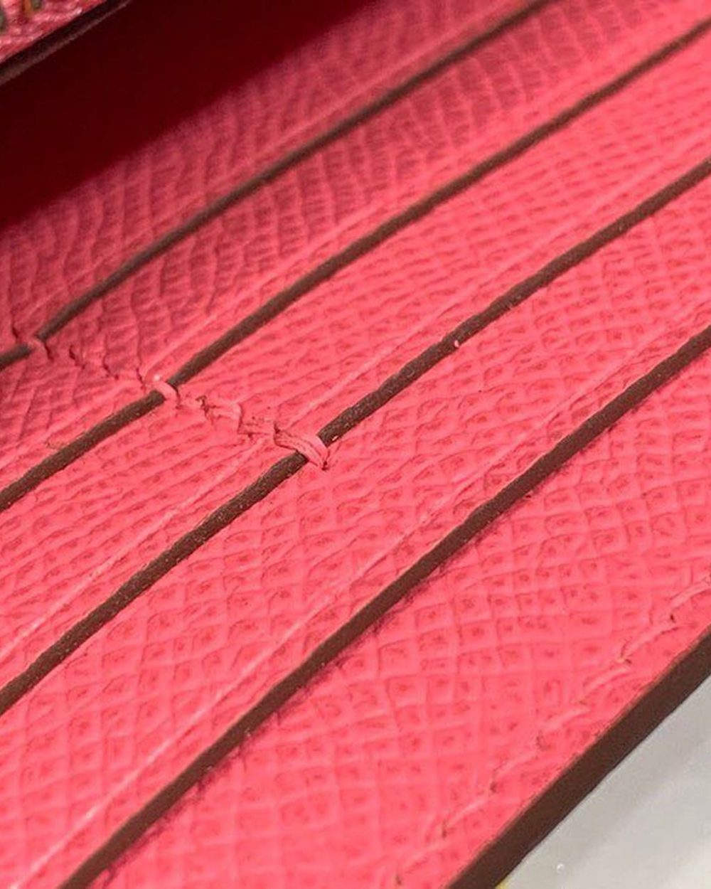 1:1 Replica Hermes Kelly Wallet To Go Woc Pink With Gold Toned Hardware Bag For Women 8.2in/21cm