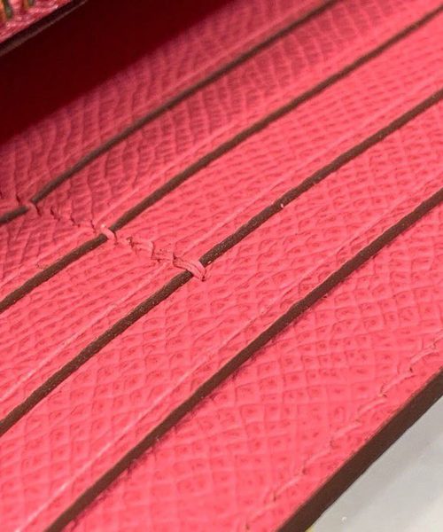 1:1 Replica Hermes Kelly Wallet To Go Woc Pink With Gold Toned Hardware Bag For Women 8.2in/21cm