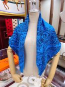 Hermes La Cite Cavalerie 2019 Octave Marsal Dark Blue 90cm/35in H003373S 04.