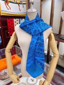 Hermes La Cite Cavalerie 2019 Octave Marsal Dark Blue 90cm/35in H003373S 04.