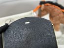 1:1 Replica Hermes Lady Lindi Bag White/Black/Green Khaki For Women 10.2in/26cm