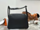 1:1 Replica Hermes Lady Lindi Bag White/Black/Green Khaki For Women 10.2in/26cm