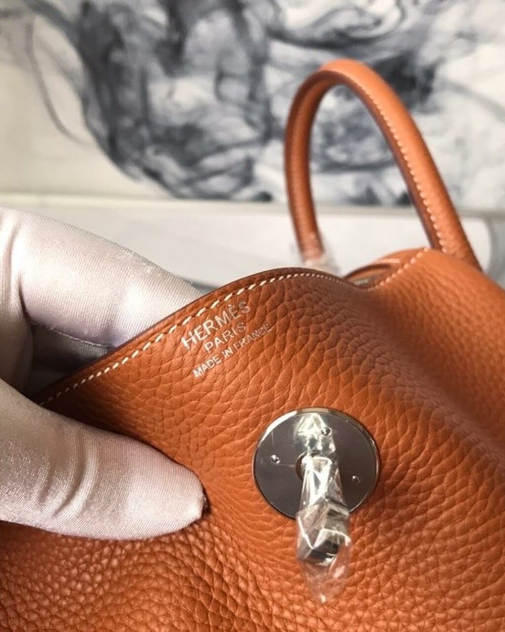 1:1 Replica Hermes Lindy Clemence Bag Bronze For Women, Women’s Handbags, Shoulder And Crossbody Bags 10.2in/26cm