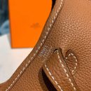 1:1 Replica Hermes Mini Evelyne Brown For Women 7.8in/20cm