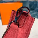 1:1 Replica Hermes Mini Evelyne Pink For Women 7.8in/20cm